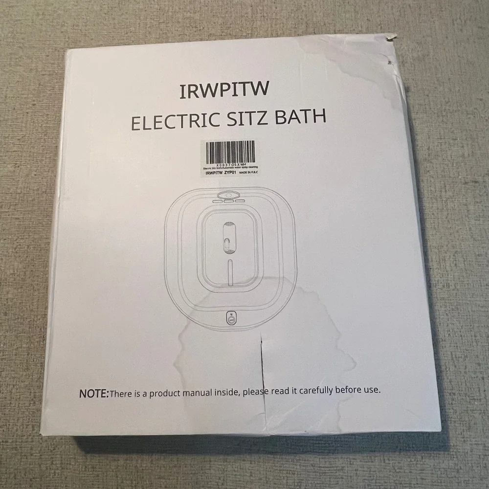 IRWPITW Electric Sitz Bath Automatic Water Spray Hemorrhoids Postpartum‎